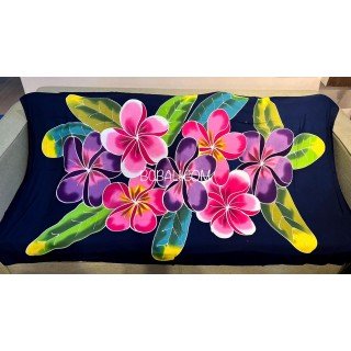 Wholesale Rayon Hand Painted Floral Design by Balinese Artisans